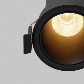 Встраиваемый светильник Maytoni Dip DL116-10W-2.7K-B в Южноуральске - yuzhnouralsk.ok-mebel.com | фото 11