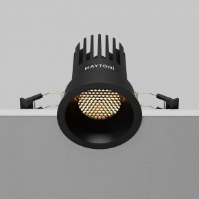 Встраиваемый светильник Maytoni Dip DL117-15W-2.7K-B в Южноуральске - yuzhnouralsk.ok-mebel.com | фото 12