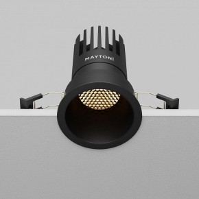 Встраиваемый светильник Maytoni Dip DL118-15W-2.7K-B в Южноуральске - yuzhnouralsk.ok-mebel.com | фото 6