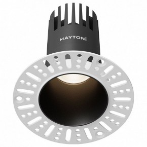 Встраиваемый светильник Maytoni Dip DL120-10W-4K-TRS-B в Южноуральске - yuzhnouralsk.ok-mebel.com | фото