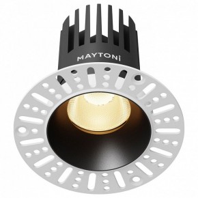Встраиваемый светильник Maytoni Dip DL121-15W-2.7K-TRS-B в Южноуральске - yuzhnouralsk.ok-mebel.com | фото
