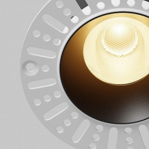 Встраиваемый светильник Maytoni Dip DL121-15W-2.7K-TRS-B в Южноуральске - yuzhnouralsk.ok-mebel.com | фото 11