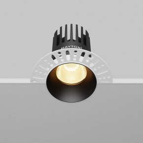 Встраиваемый светильник Maytoni Dip DL121-15W-2.7K-TRS-B в Южноуральске - yuzhnouralsk.ok-mebel.com | фото 5