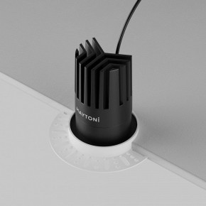 Встраиваемый светильник Maytoni Dip DL121-15W-2.7K-TRS-B в Южноуральске - yuzhnouralsk.ok-mebel.com | фото 6