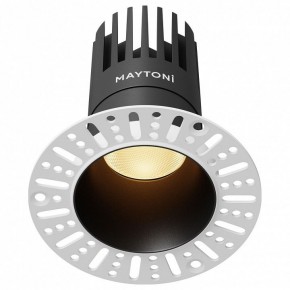 Встраиваемый светильник Maytoni Dip DL122-15W-2.7K-TRS-B в Южноуральске - yuzhnouralsk.ok-mebel.com | фото