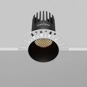 Встраиваемый светильник Maytoni Dip DL122-15W-2.7K-TRS-B в Южноуральске - yuzhnouralsk.ok-mebel.com | фото 7