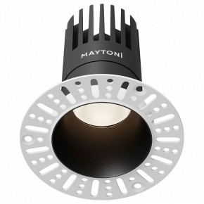 Встраиваемый светильник Maytoni Dip DL122-15W-4K-TRS-B в Южноуральске - yuzhnouralsk.ok-mebel.com | фото 12