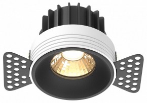 Встраиваемый светильник Maytoni Round DL058-12W2.7K-TRS-B в Южноуральске - yuzhnouralsk.ok-mebel.com | фото