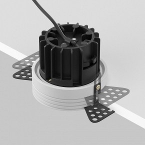 Встраиваемый светильник Maytoni Round DL058-12W2.7K-TRS-W в Южноуральске - yuzhnouralsk.ok-mebel.com | фото 6
