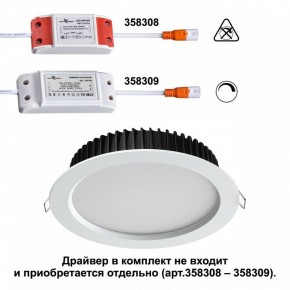 Встраиваемый светильник Novotech Drum 358306 в Южноуральске - yuzhnouralsk.ok-mebel.com | фото 2