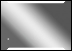 Зеркало Оттава 1000х700 с подсветкой Домино (GL7028Z) в Южноуральске - yuzhnouralsk.ok-mebel.com | фото 2